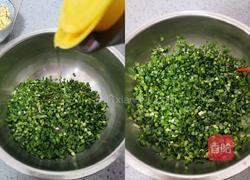 虾皮韭菜鸡蛋饺子的做法图解4