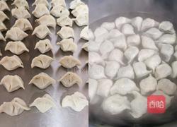 虾皮韭菜鸡蛋饺子的做法图解8