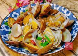 葱姜炒花甲的做法图解7