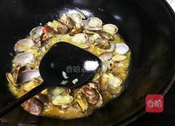 葱姜炒花甲的做法图解5