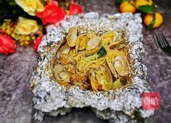 锡纸花甲米线的做法图解11