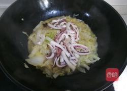鱿鱼烧白菜的做法图解13