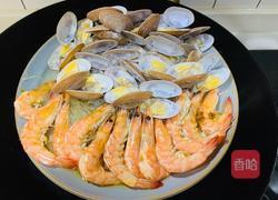 蒜蓉蒸海鲜的做法图解12