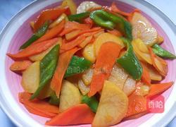 素炒胡萝卜土豆片的做法图解7