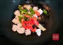 双椒墨鱼花的做法图解13