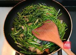 花蛤肉炒韭菜的做法图解10