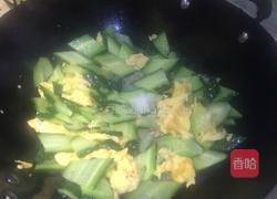 青瓜炒蛋的做法图解4