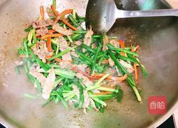 虾菇干炒韭菜的做法图解12