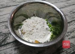 青椒虾皮饼的做法图解4