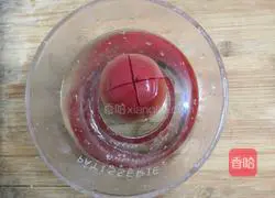 Illustration of how to make shrimp skin tomato noodles 2