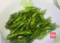 干煸四季豆的做法图解4