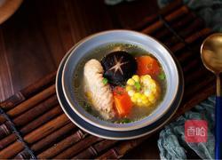 香菇玉米胡萝卜鸡汤的做法图解12