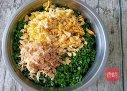 韭菜虾皮鸡蛋锅贴的做法图解7