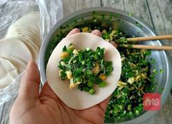 韭菜虾皮鸡蛋锅贴的做法图解10