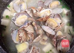 花蛤裙带菜粉丝煲的做法图解9