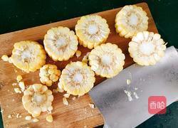 鲜虾白蛤玉米莲藕汤的做法图解8