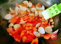 番茄炒白蛤的做法图解11