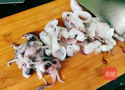 香辣鱿鱼西葫芦的做法图解2