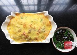 海鲜芝士焗饭的做法图解6