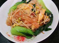鸡蛋炒河粉