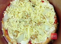 扇贝海鲜披萨的做法图解11