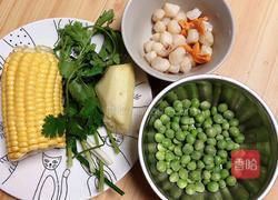 扇贝田园砂锅粥的做法图解4