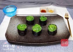 裙带菜寿司(养颜清肠)的做法图解9