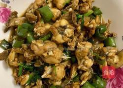 青椒炒田鸡的做法图解13