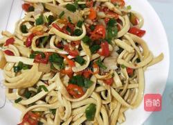 肉炒百页皮的做法图解6