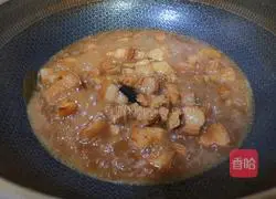 Illustration of how to make braised pork 11