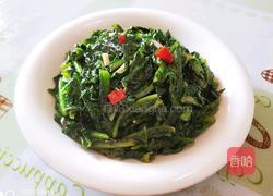 清炒莴苣叶的做法图解1