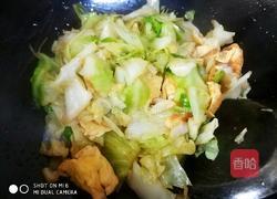 圆白菜炒鸡蛋的做法图解13