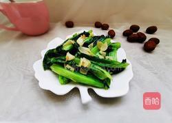 蒜炒油麦菜的做法图解8