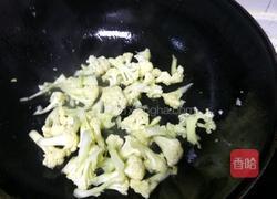 炒花菜的做法图解4