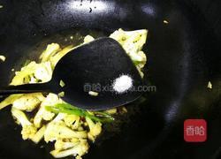 炒花菜的做法图解6