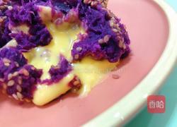 芝麻紫薯球的做法图解6