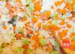 彩虹炒饭的做法图解10