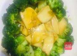 鲍汁杏鲍菇扣西兰花的做法图解12