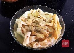 油腐乳红烧肉炖干豆结的做法图解12