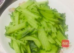 素炒青萝卜丝的做法图解1