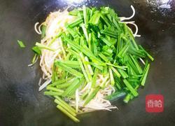 韭菜炒豆芽的做法图解7