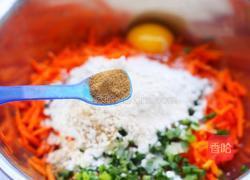 香葱胡萝卜鸡蛋饼的做法图解7