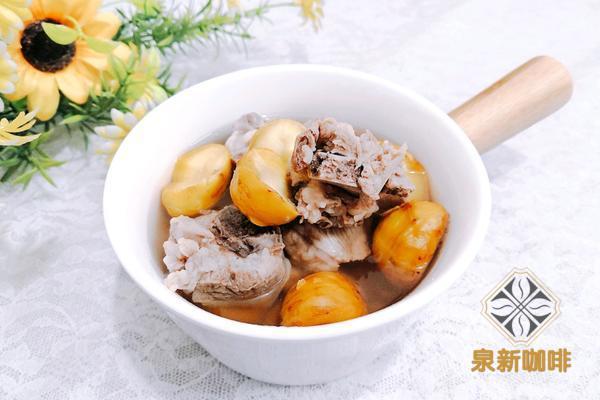 板栗排骨汤