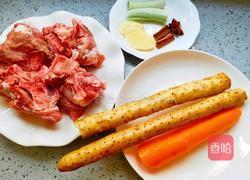 山药脊骨汤的做法图解1