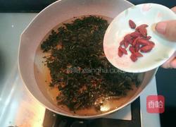 芝麻叶枸杞豆腐汤的做法图解9