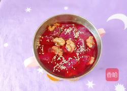 核桃芝麻养生汤的做法图解10