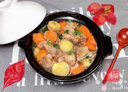 板栗萝卜排骨汤(健脾补肾)的做法图解15