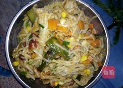 五彩焖面的做法图解10