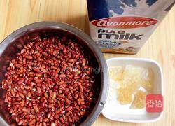 红豆牛奶汤(调经补血)的做法图解2