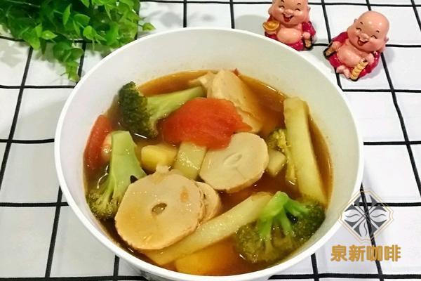 土豆咸笋汤